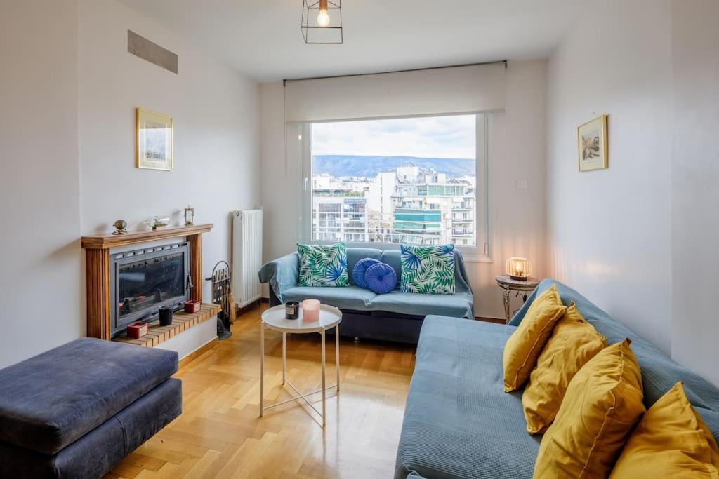 City View Roof Top Apt 10Min From Acropolis Museum Athen Exterior foto