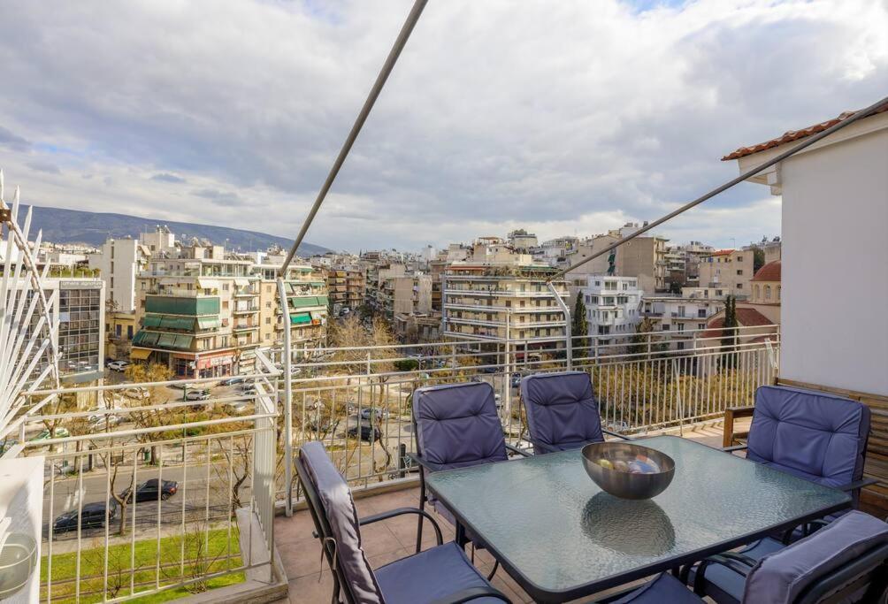 City View Roof Top Apt 10Min From Acropolis Museum Athen Exterior foto